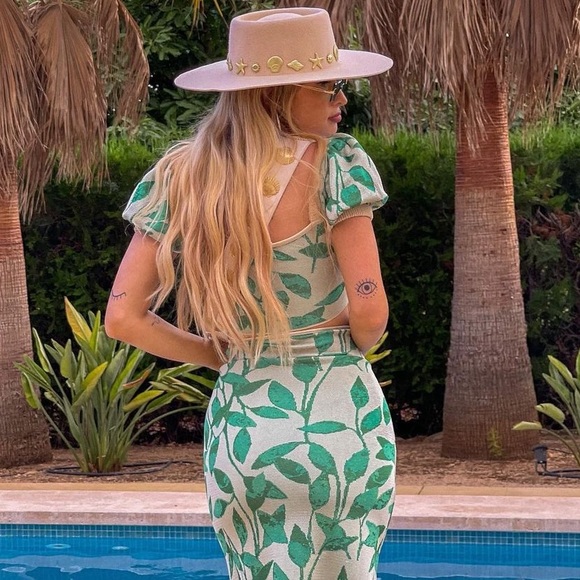 NWT leaf Zara cropped knit top - Picture 14 of 16